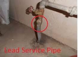 lead water service line